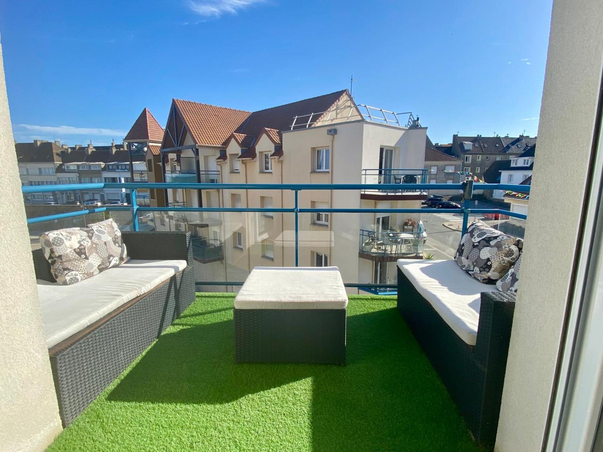 Fl'Heurt De Mer Appartement Au Pied De La Plage, Vue Mer Ле-Портель Экстерьер фото