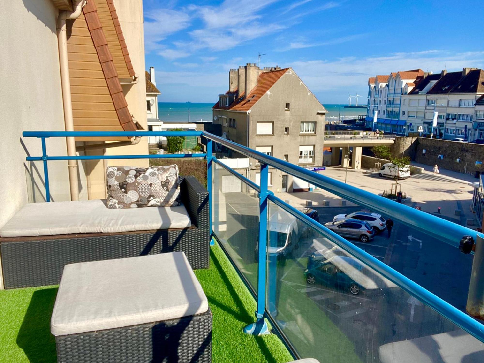 Fl'Heurt De Mer Appartement Au Pied De La Plage, Vue Mer Ле-Портель Экстерьер фото